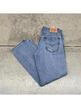 Levi's Classic Light Blue Straight-Leg Jeans